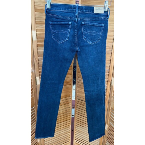 Abercrombie Kids Girls Maddy Stretch Denim Straight Leg Jeans Size 14 Slim - Picture 2 of 6